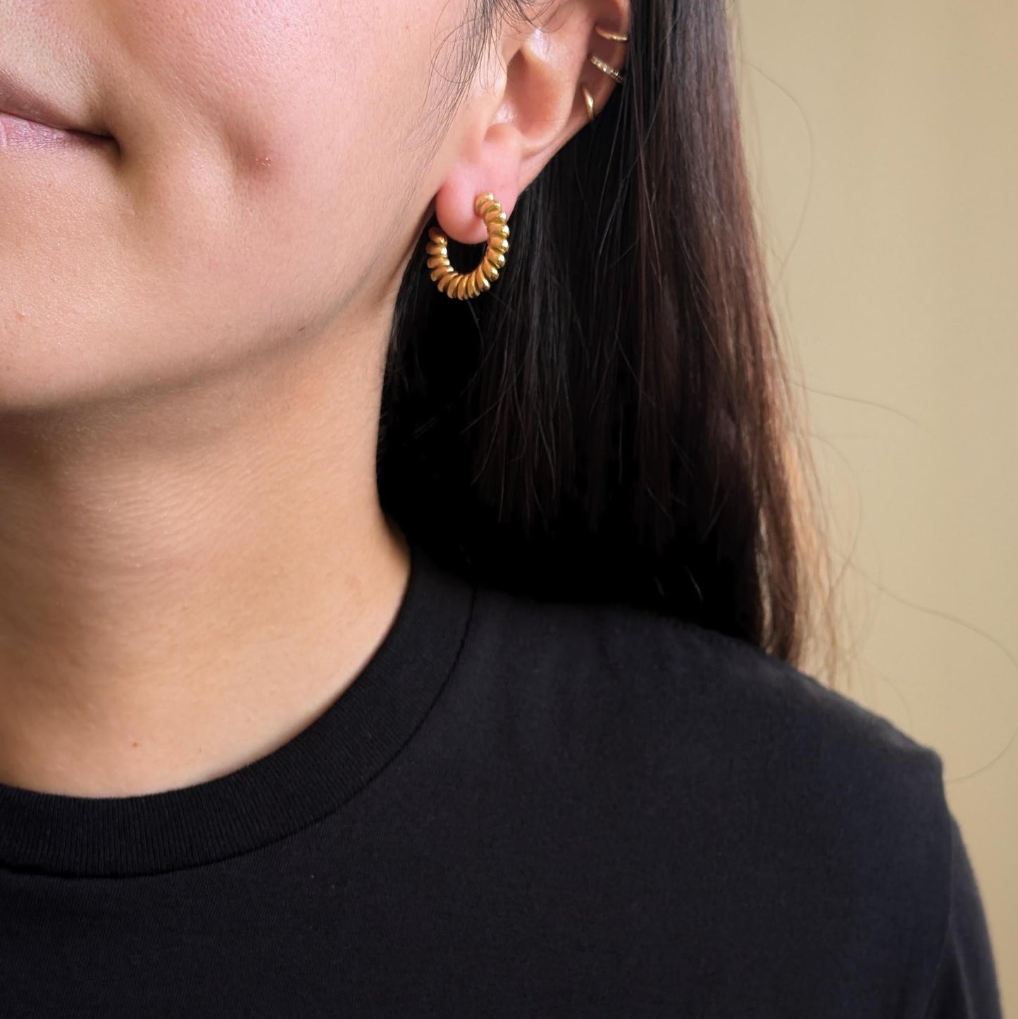Bella Hoop Earrings