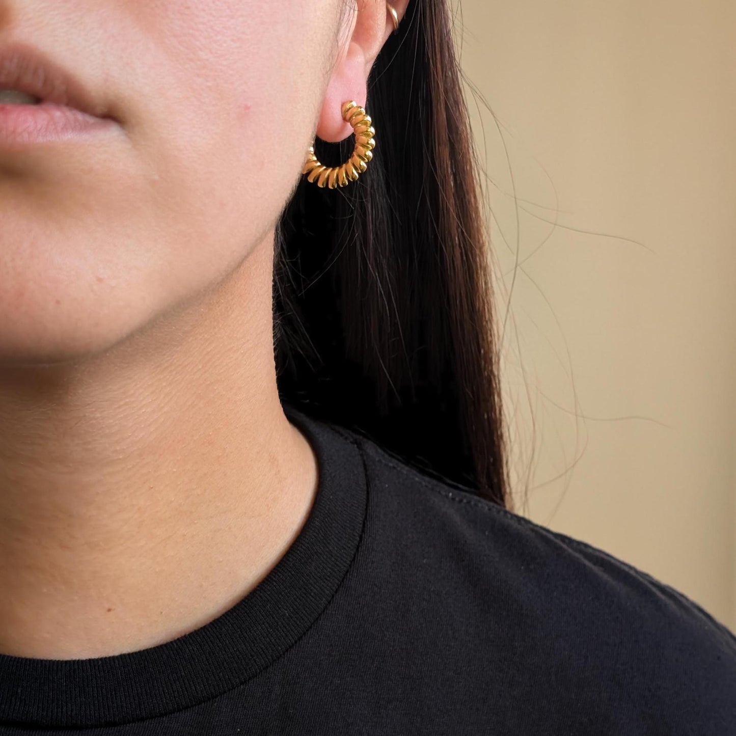 Bella Hoop Earrings