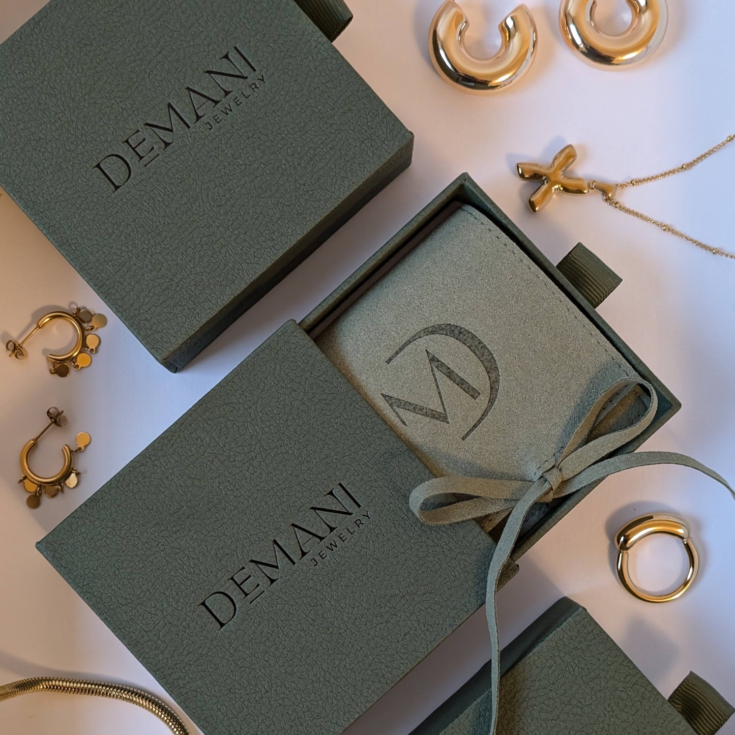 Raya Earrings - Silver