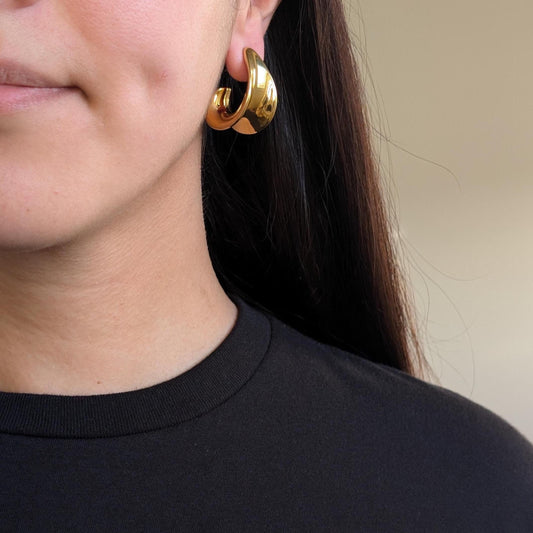 Alien Hoop Earrings